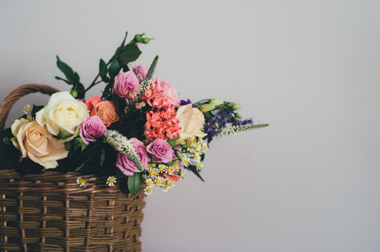 mixed bouquet pastel